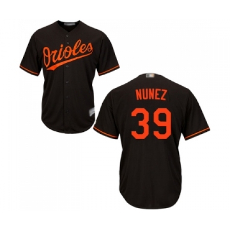 Youth Baltimore Orioles #39 Renato Nunez Replica Black Alternate Cool Base Baseball Jersey